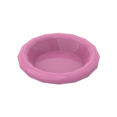 Equipment Dish / Plate / Bowl 3 x 3 #6256 Dark Pink