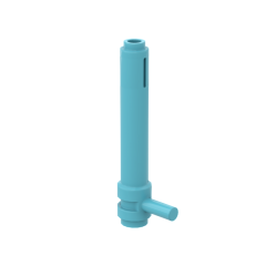 Cylinder 1 x 5 1/2 with Handle (Friction Cylinder) #87617 Medium Azure