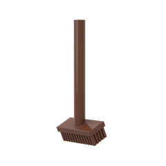 Equipment Brush / Pushbroom #3836 Reddish Brown