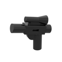 Weapon Gun / Blaster Small (Star Wars) #92738 Black