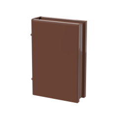 Book 2 x 3 #33009 Reddish Brown