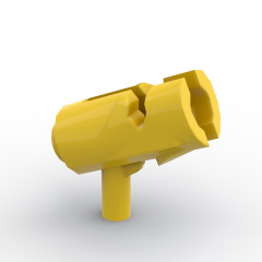 Launcher, Weapon Gun / Blaster / Shooter Mini #15391 Yellow