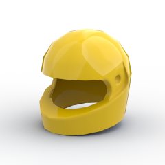 Minifig Standard Helmet #30124 Yellow