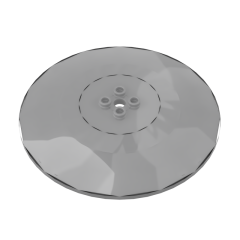 Dish 10 x 10 Inverted (Radar) (Undetermined Type) #50990 Flat Silver 1/2 KG