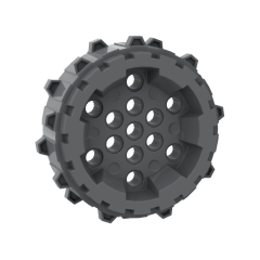 Wheel Hard Plastic With Small Cleats #64711