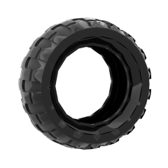 Tire 68.7 x 34 R #61480 Black 1/4 KG