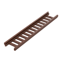 Ladder 14 x 2.5 #4207 Reddish Brown