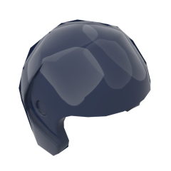 Minifig Helmet, Sports #93560 Dark Blue