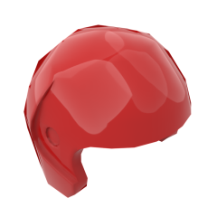 Minifig Helmet, Sports #93560 Red