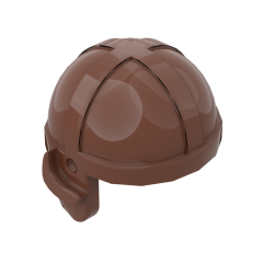 Minifig Hat / Helmet, Aviator Cap #30171 Reddish Brown