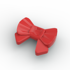 Headwear Accessory Bow with Pin #96479 Red
