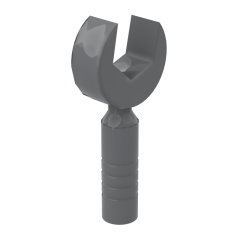 Tool Wrench / Spanner Open End 3-Rib Handle #604551 Dark Bluish Gray
