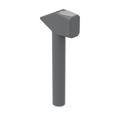 Tool Hammer / Mallet Large #4522 Dark Bluish Gray 1/2 KG
