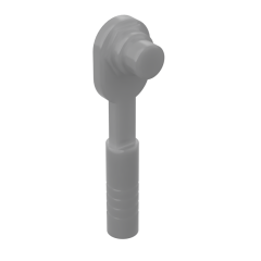 Tool Ratchet / Socket Wrench #604615 Flat Silver