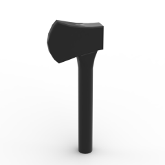 Weapon Axe #95330 Black