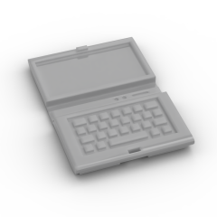 Equipment Laptop #62698 Flat Silver