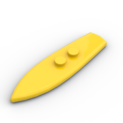 Sports Surfboard Standard #90397 Yellow