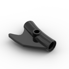 Technic Pin Connector Round Curved with Fin and Hole #87745