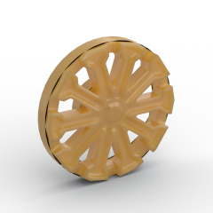 Wheel Cover 10 Spoke T Shape - for Wheel 18976 #18979b Pearl Gold