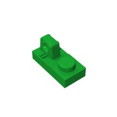 Hinge Plate 1 x 2 Locking With 1 Finger On Top #30383 Green