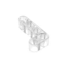 Technic Beam 2 x 4 L-Shape Thick #32140 Trans-Clear