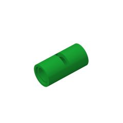Pin Connector Round 2L With Slot (Pin Joiner Round) #62462 Green