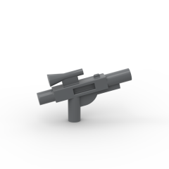 Weapon Gun / Blaster Short (Star Wars) #58247 Dark Bluish Gray