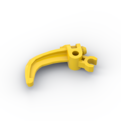 Large Figure Weapon Claw, with Clip #92220  Yellow