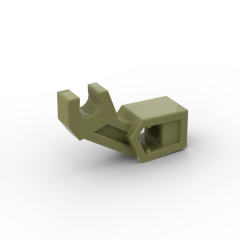 Arm Mechanical with Clip - Thick Support Olive Green