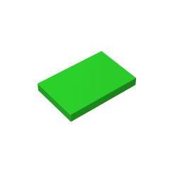 Flat Tile 2 x 3 #26603 Bright Green 1KG