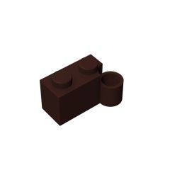 Hinge Brick 1 x 4 [Lower] #3831 Dark Brown