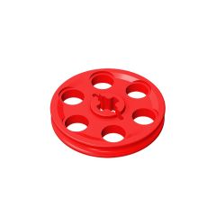 Technic Wedge Belt Wheel (Pulley) #4185 Red