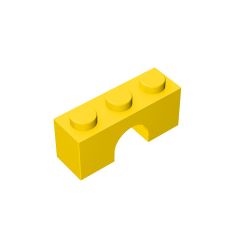 Brick Arch 1 x 3 #4490 Yellow