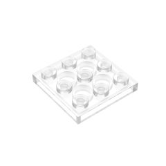 Plate 3 x 3 #11212 Trans-Clear