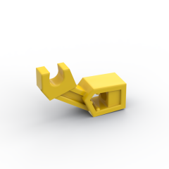 Arm Mechanical with Clip - Thick Support Yellow