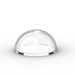 Dome Hemisphere 4 x 4 #86500 Trans-Clear