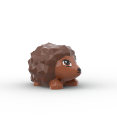 Animal, Hedgehog #98389 Dark Orange