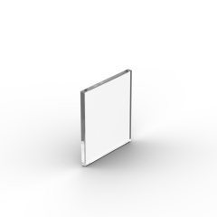Glass For Frame 1 x 3 x 3 #51266 Trans-Clear