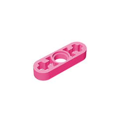 Technic Beam 1 x 3 Thin #6632  Dark Pink Gobricks