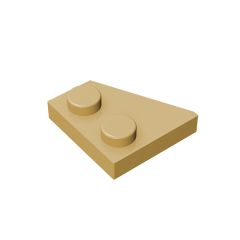Wedge Plate 2 x 2 Right #24307 Tan