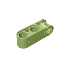 Technic Axle and Pin Connector Perpendicular 3L with 2 Pin Holes #42003 Olive Green