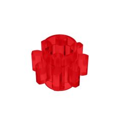 Technic Gear 8 Tooth #3647  Trans-Red