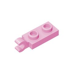Plate Special 1 x 2 with Clip Horizontal on End #63868 Bright Pink 1KG