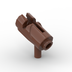 Launcher, Weapon Gun / Blaster / Shooter Mini #15391 Reddish Brown