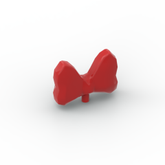 Headwear Accessory Bow Large with Small Pin #24634 Red 1/4 KG