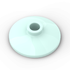 Dish 2 x 2 Inverted (Radar) #4740 Light Aqua