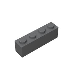 Brick 1 x 4 #3010 Dark Bluish Gray 1/4 KG