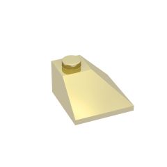 Slope 45 2 x 2 Double Convex Corner #3045 Plating gold