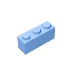Brick 1 x 3 #3622 Bright Light Blue