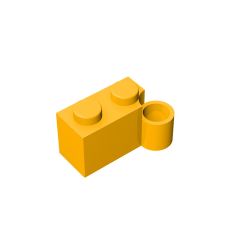 Hinge Brick 1 x 4 [Lower] #3831 Bright Light Orange 1/4 KG